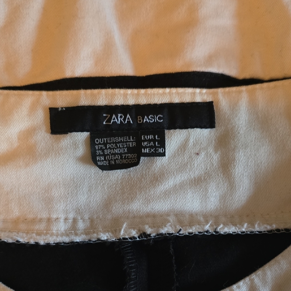 Zara Black and White Tunic Top - Picture 3 of 3